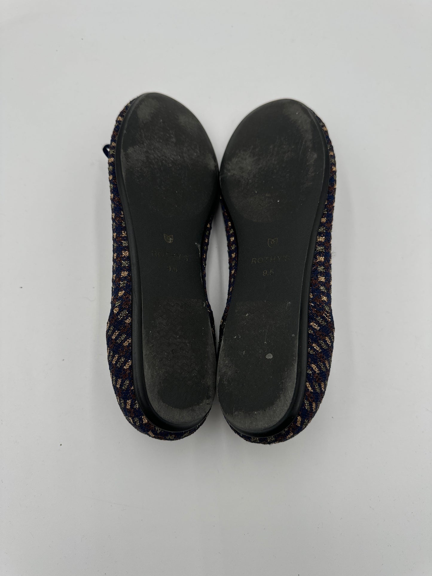 Shoes Flats By Rothys In Navy, Size: 9.5