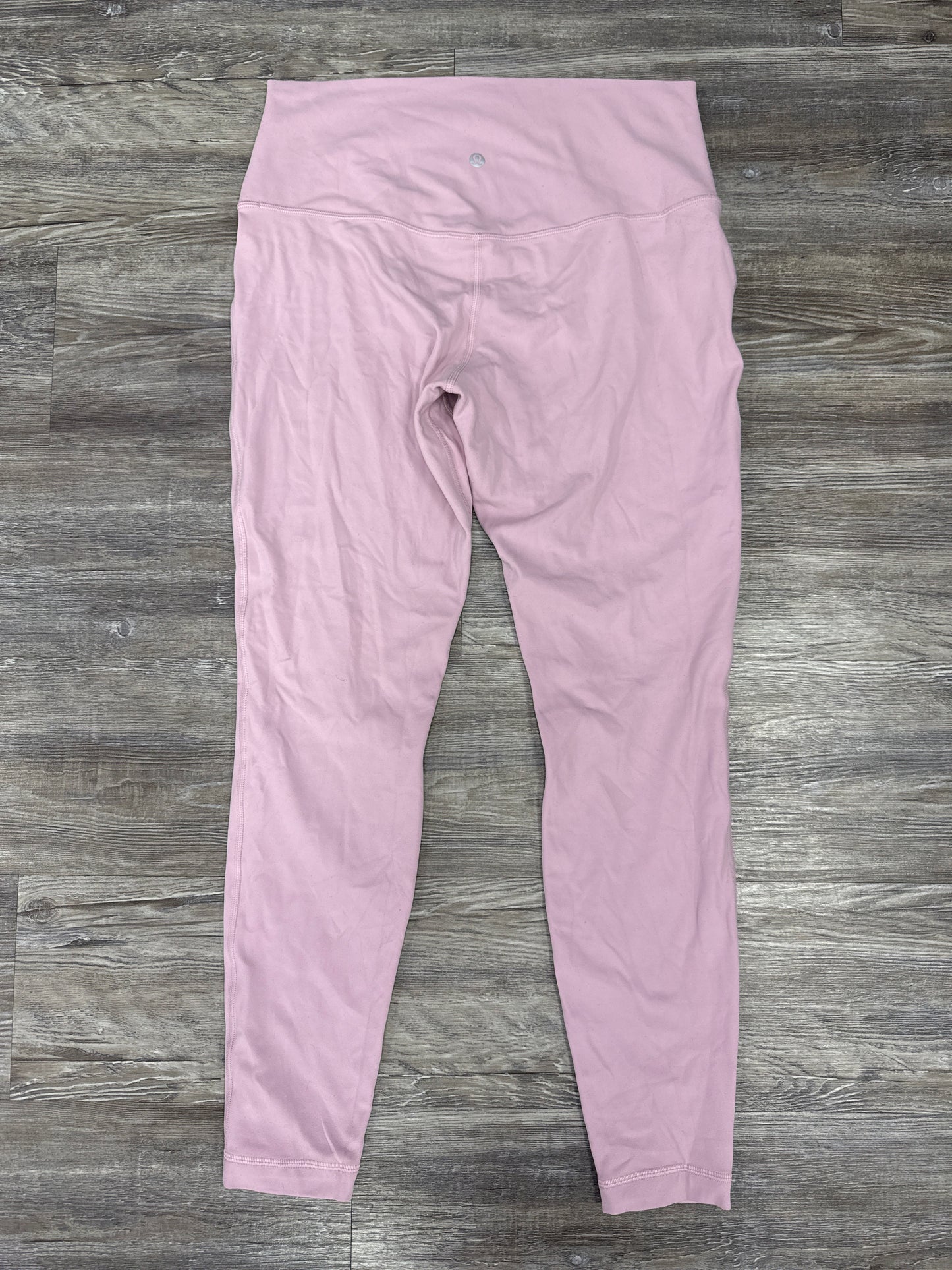 Athletic Leggings By Lululemon In Pink, Size: 12