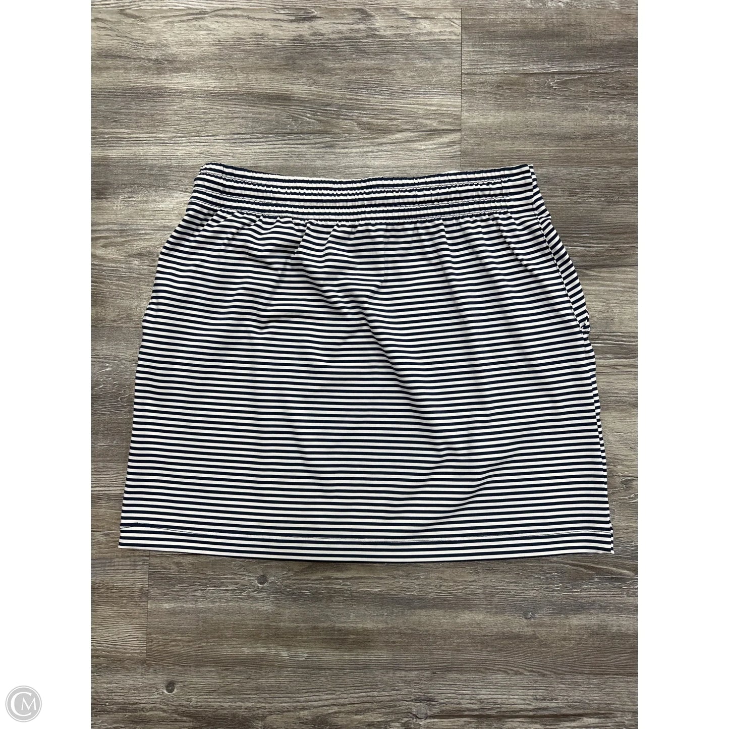 Skirt Mini & Short By Vineyard Vines In Blue & White, Size: Xs
