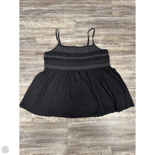 Top Sleeveless By Torrid In Black, Size: 3x