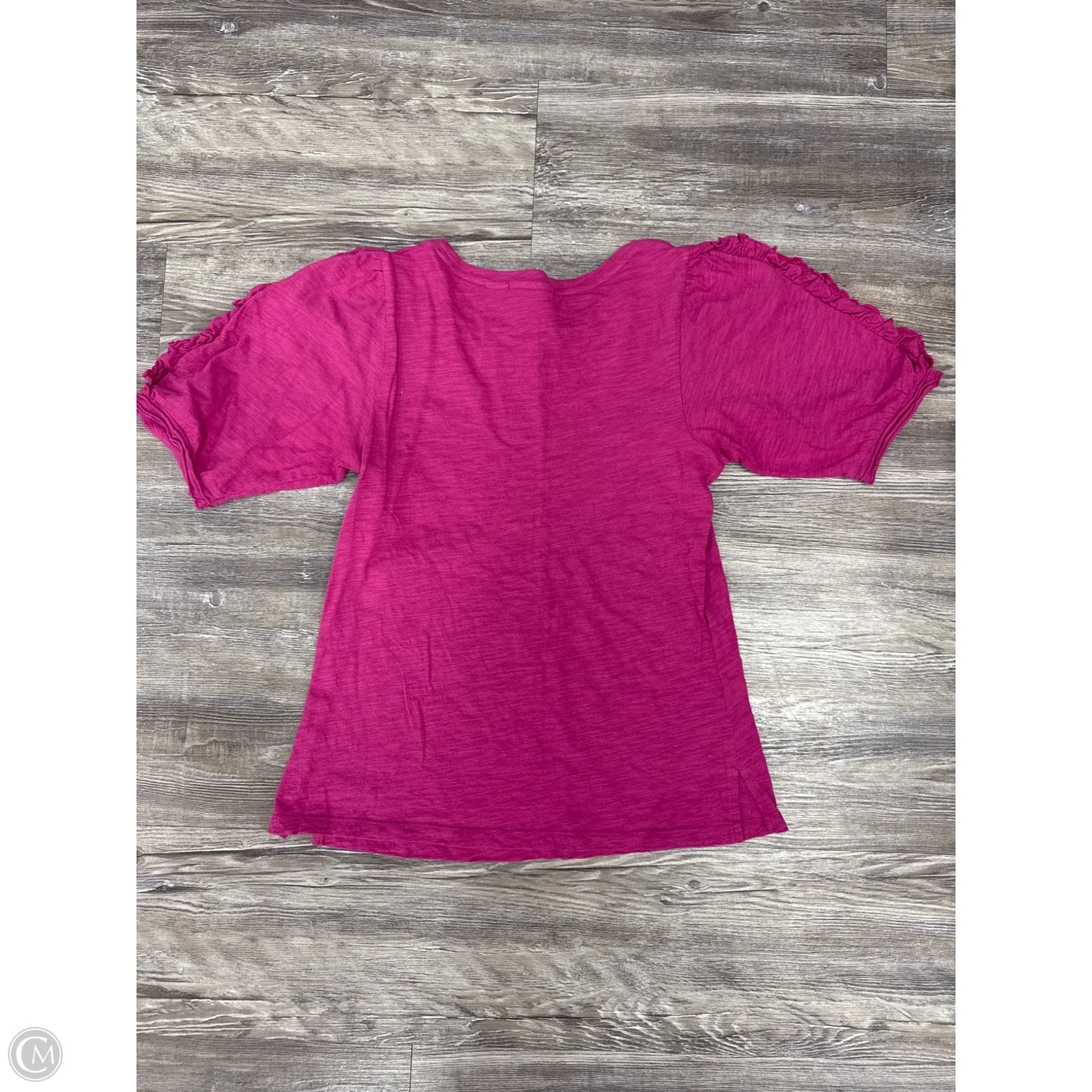 Top Short Sleeve By Maeve In Pink, Size: Xs
