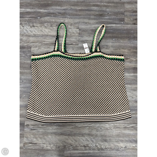 Top Sleeveless By Lane Bryant In Black & Tan, Size: 26/28