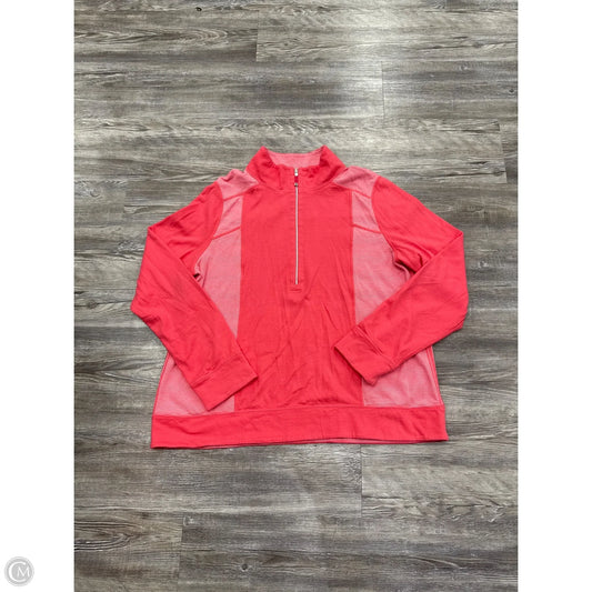 Sweatshirt Collar By Tommy Bahama In Pink, Size: Xl