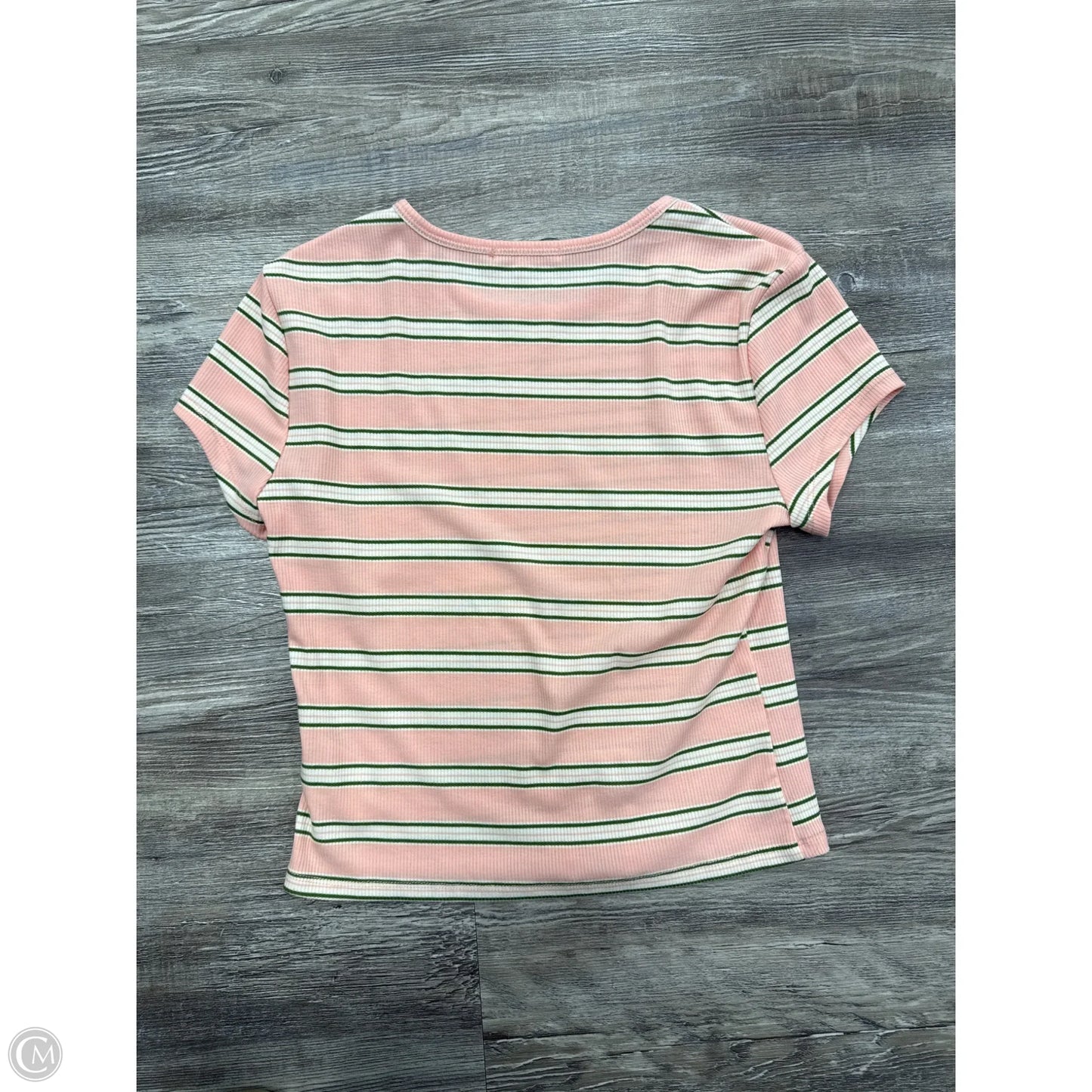 Top Short Sleeve By Reformation In Pink, Size: S