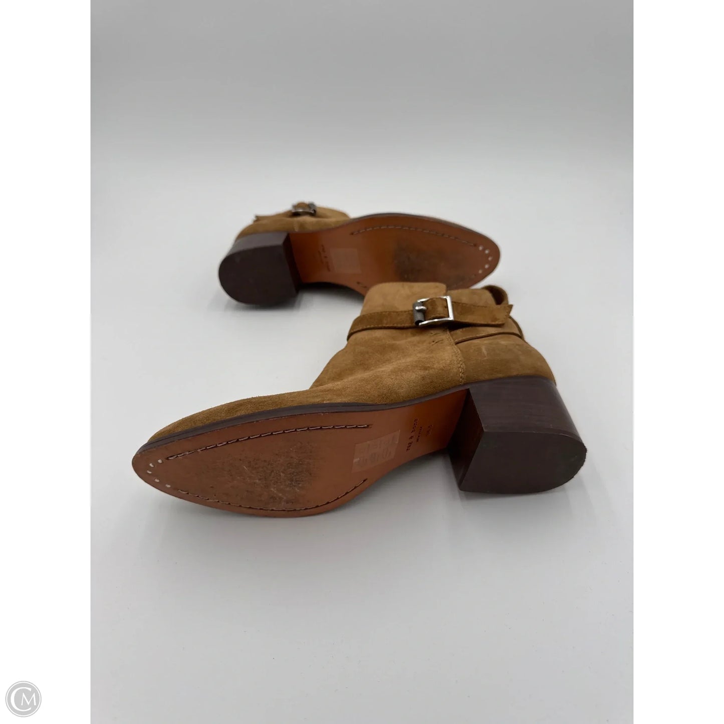 Boots Designer By Rag And Bone In Tan, Size: 8.5