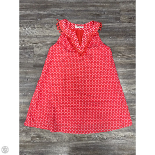 Dress Casual Short By Vineyard Vines In Pink, Size: S