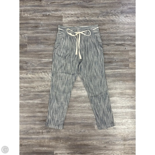 Pants Cropped By Free People In Blue & White, Size: 6