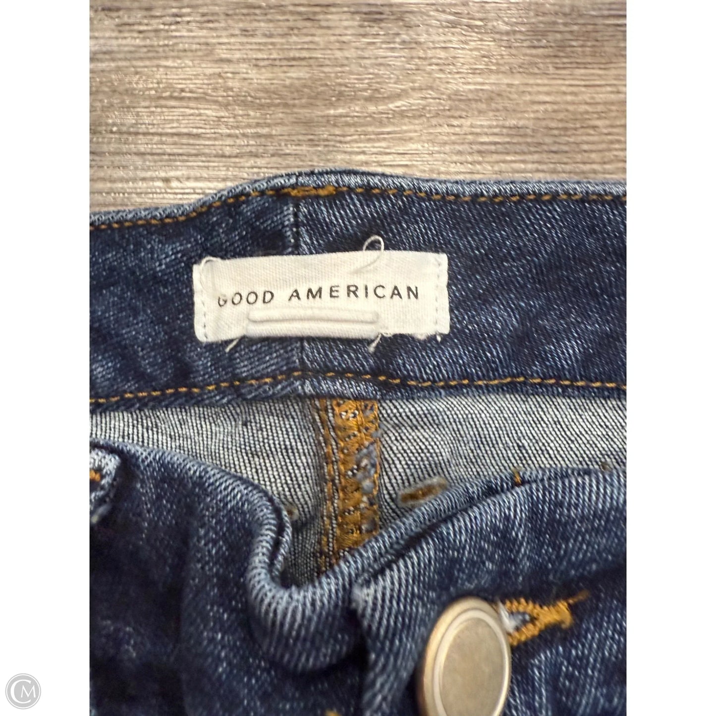 Jeans Designer By Good American In Blue Denim, Size: 2