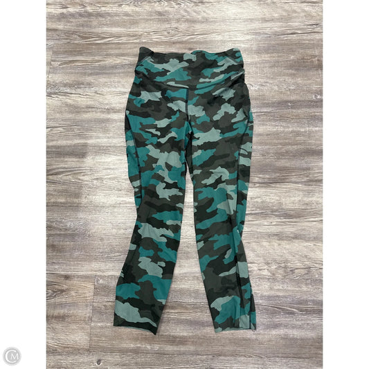 Athletic Leggings By Lululemon In Camouflage Print, Size: 8