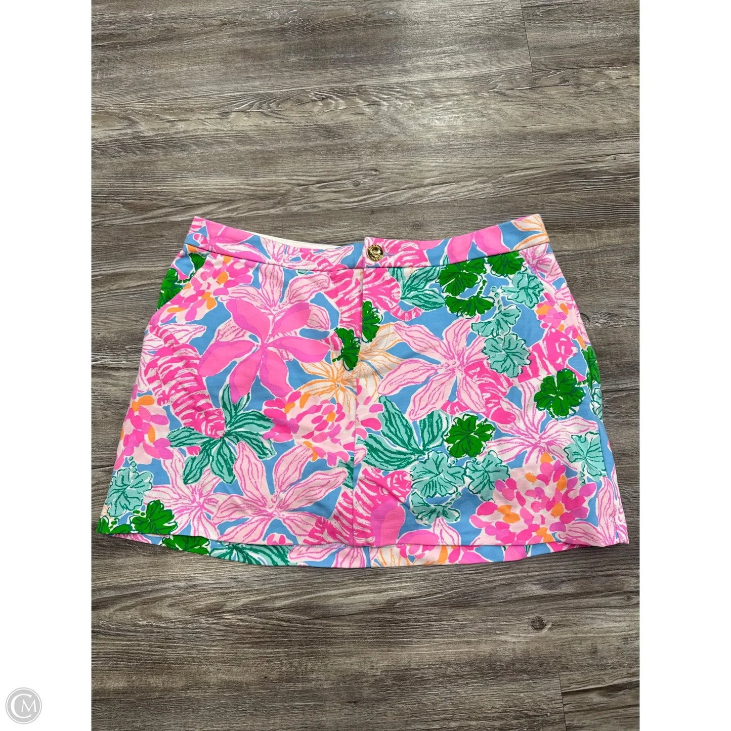 Skort Designer By Lilly Pulitzer In Multi-colored, Size: 10
