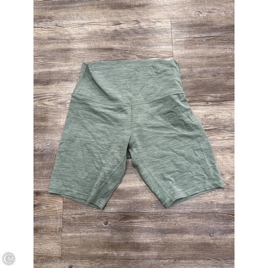 Athletic Shorts By Lululemon In Green, Size: 8