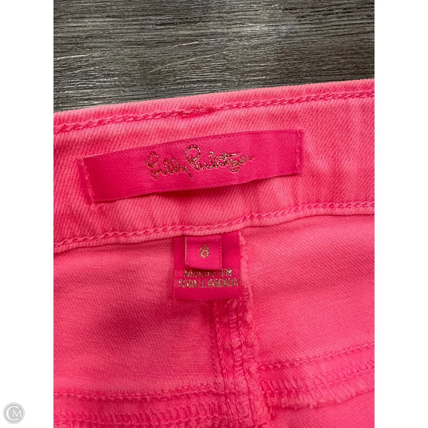 Jeans Designer By Lilly Pulitzer In Pink, Size: 8