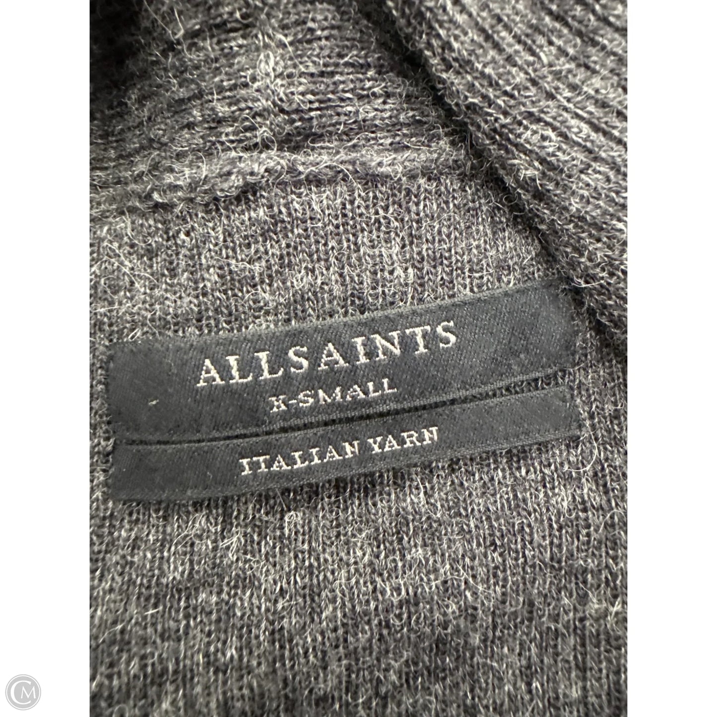 Cardigan Designer By All Saints In Grey, Size: Xs