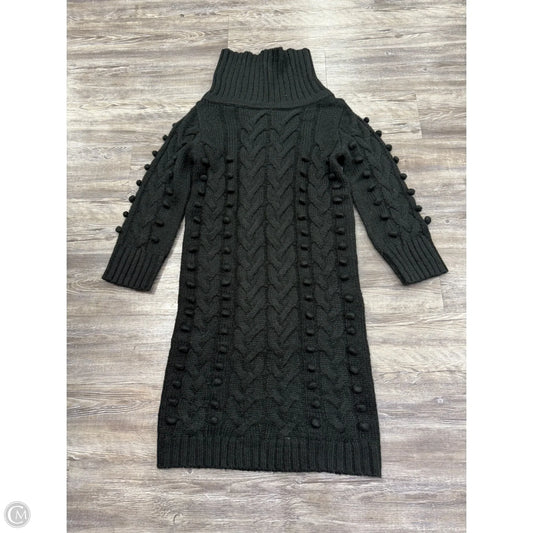 Dress Sweater By Farm Rio In Black, Size: M