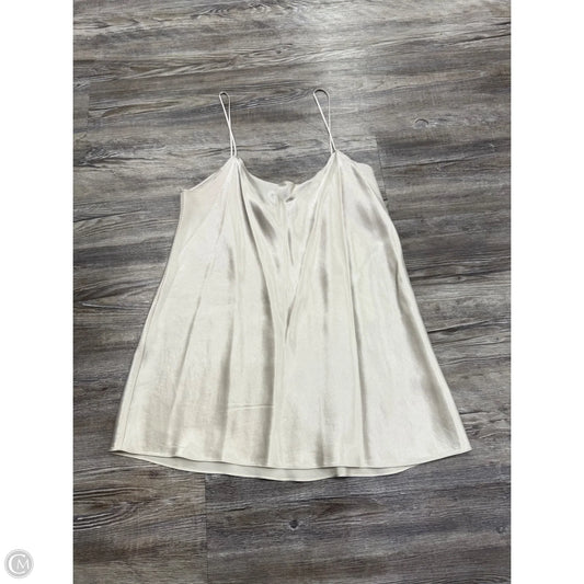 Top Sleeveless By Vince In White, Size: M