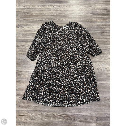 Dress Designer By Rebecca Minkoff In Animal Print, Size: M