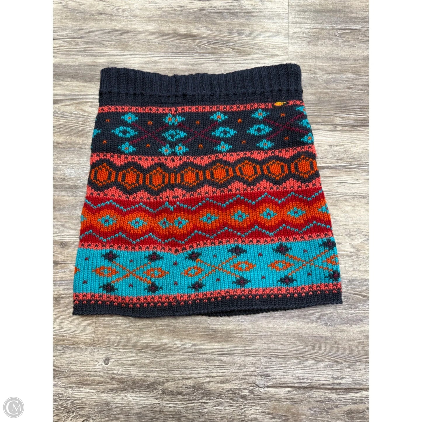 Skirt Mini & Short By Everest In Blue, Size: S