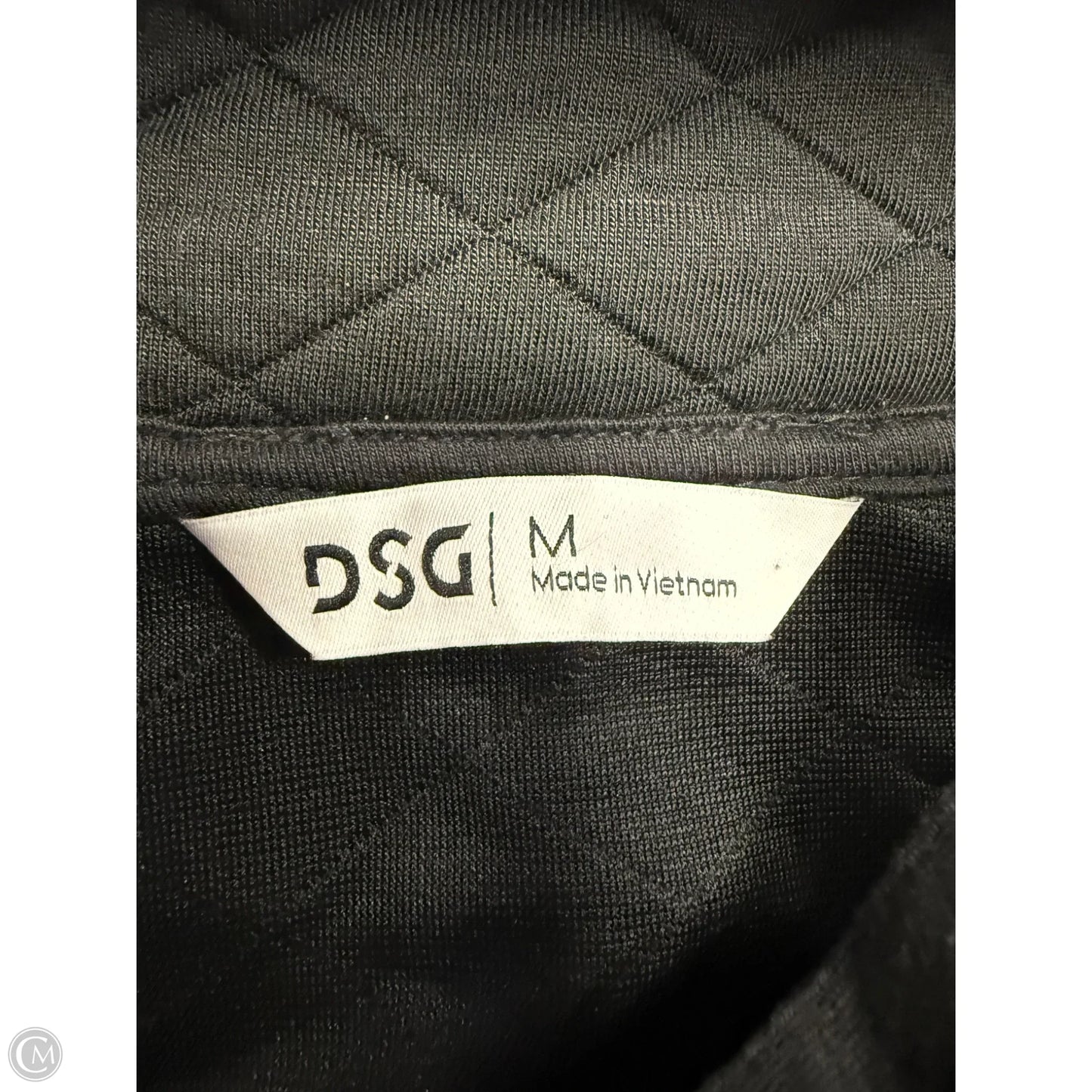 Athletic Jacket By Dsg Outerwear In Black, Size: M