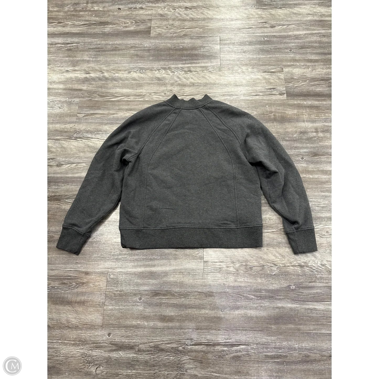 Athletic Jacket By Athleta In Grey, Size: L