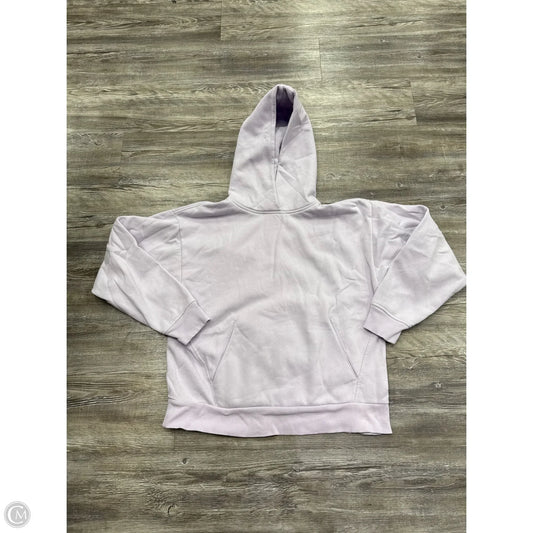 Athletic Sweatshirt Hoodie By Zella In Purple, Size: M
