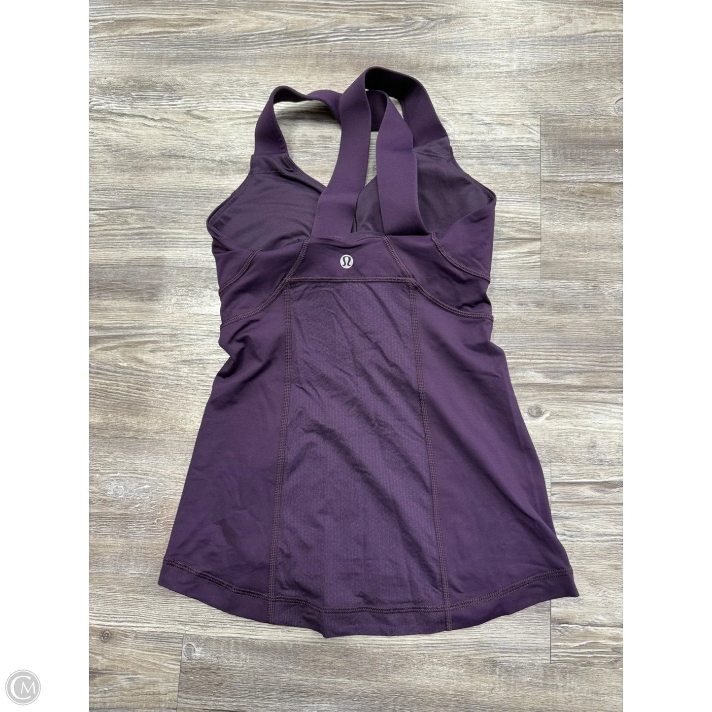 Athletic Tank Top By Lululemon In Purple, Size: Xs