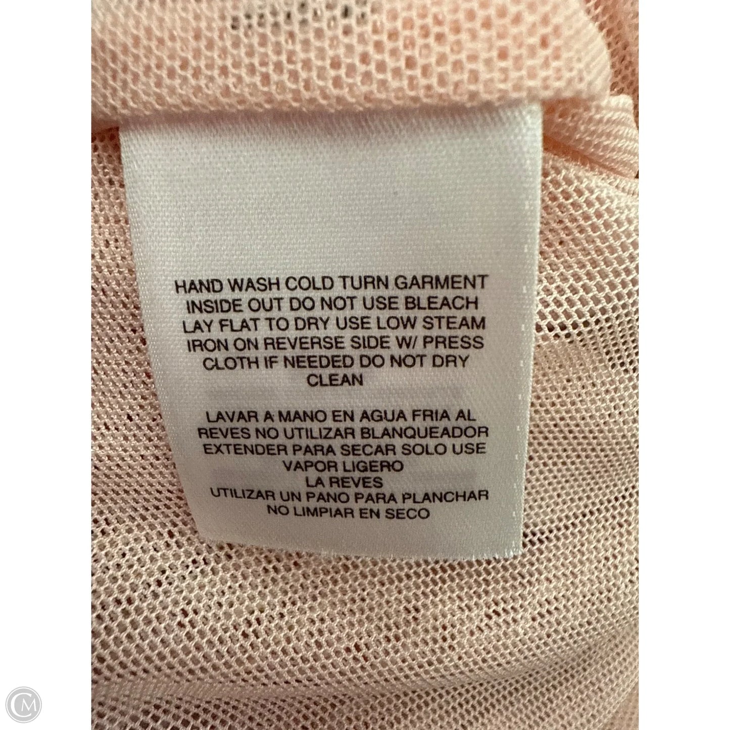 Top Short Sleeve By Anne Klein In Pink, Size: 1x