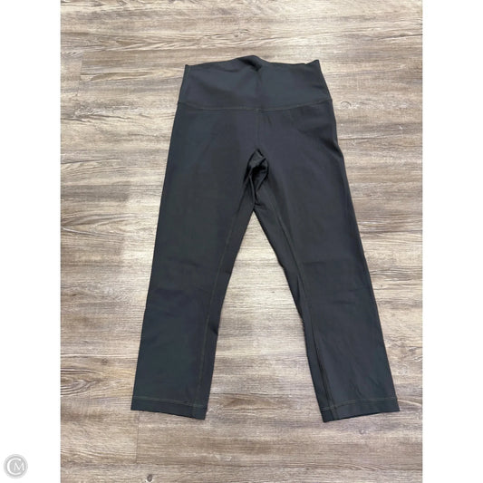 Athletic Leggings By Lululemon In Blue, Size: 8