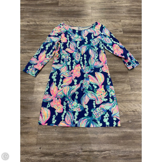Dress Designer By Lilly Pulitzer In Blue, Size: L
