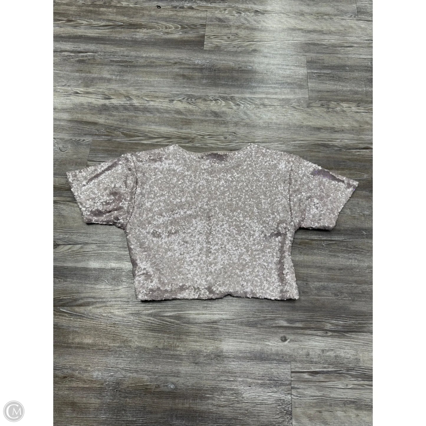 Top Short Sleeve By Anthropologie In Purple, Size: Xxs