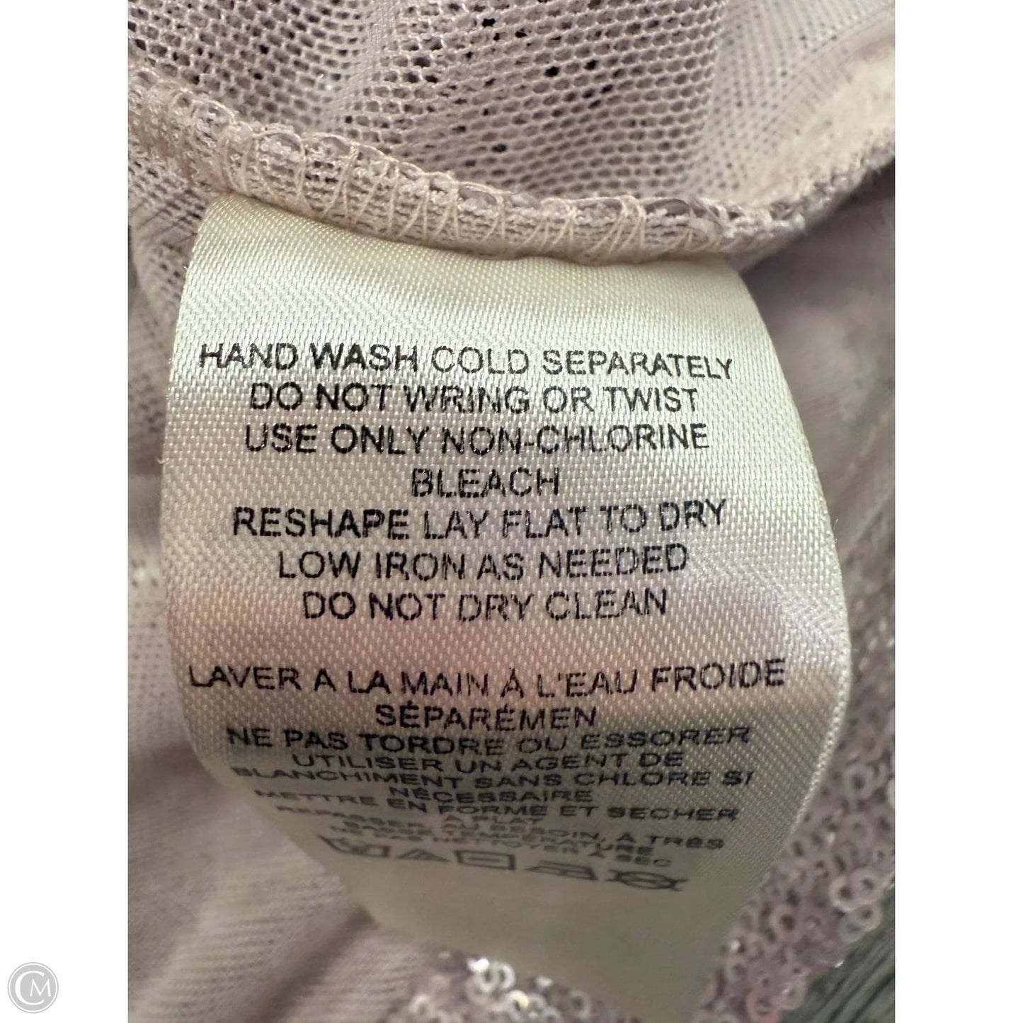 Top Short Sleeve By Anthropologie In Purple, Size: Xxs