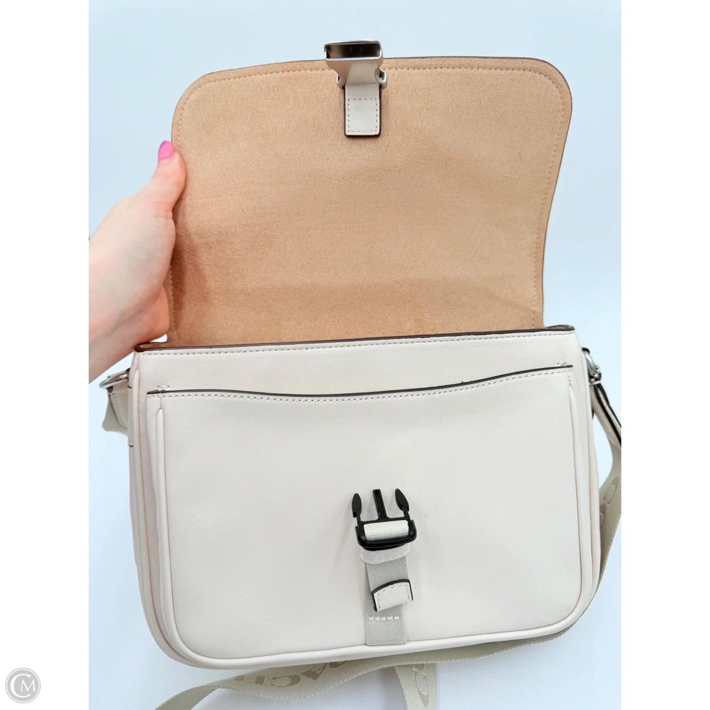 Crossbody Designer By Coach, Size: Medium