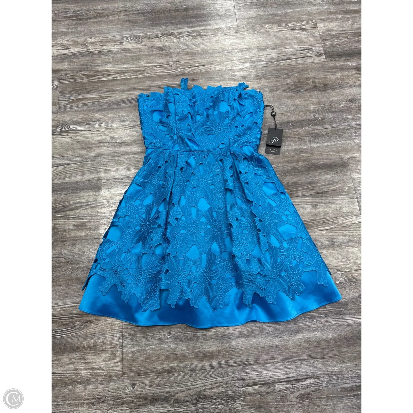 Dress Casual Short By Adrianna Papell In Blue, Size: 6