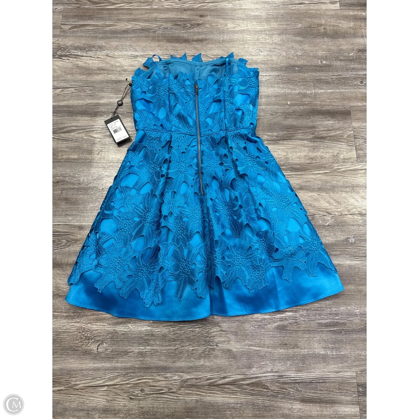 Dress Casual Short By Adrianna Papell In Blue, Size: 6