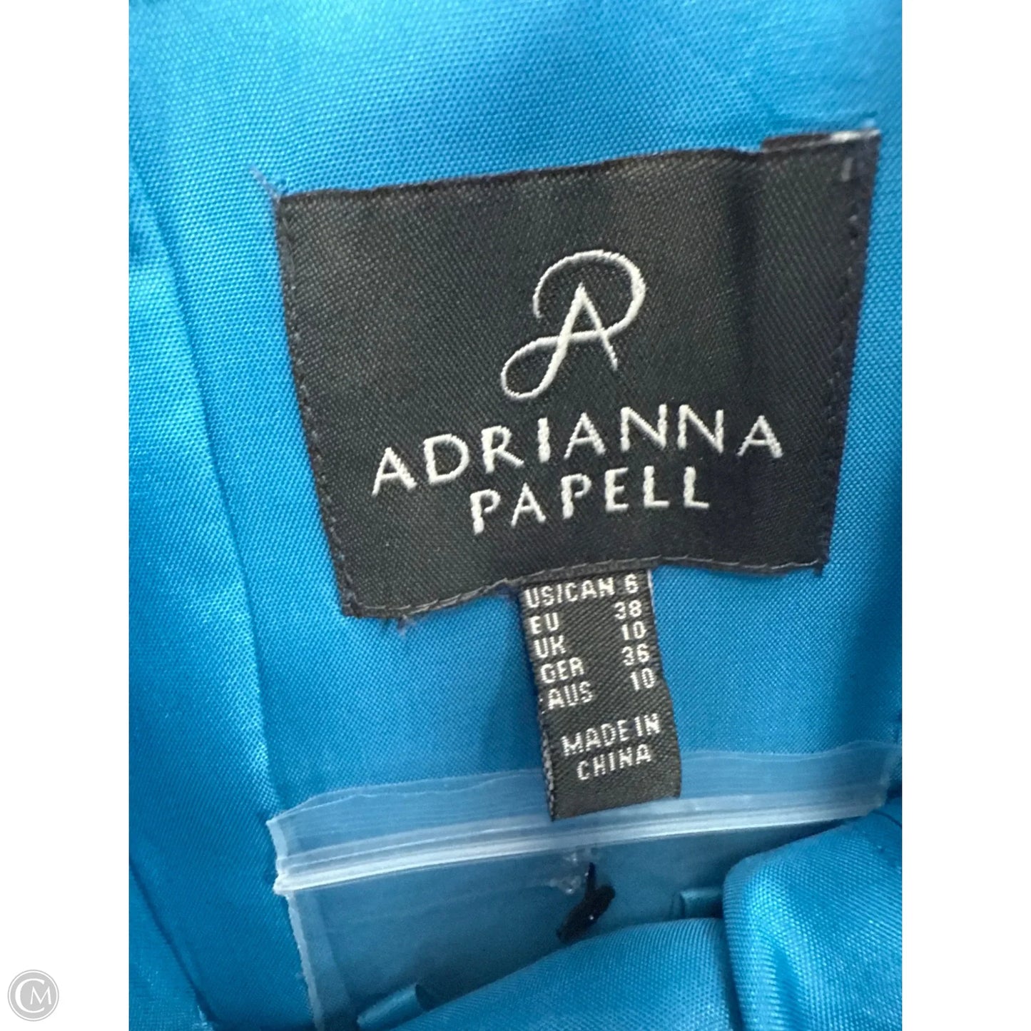 Dress Casual Short By Adrianna Papell In Blue, Size: 6
