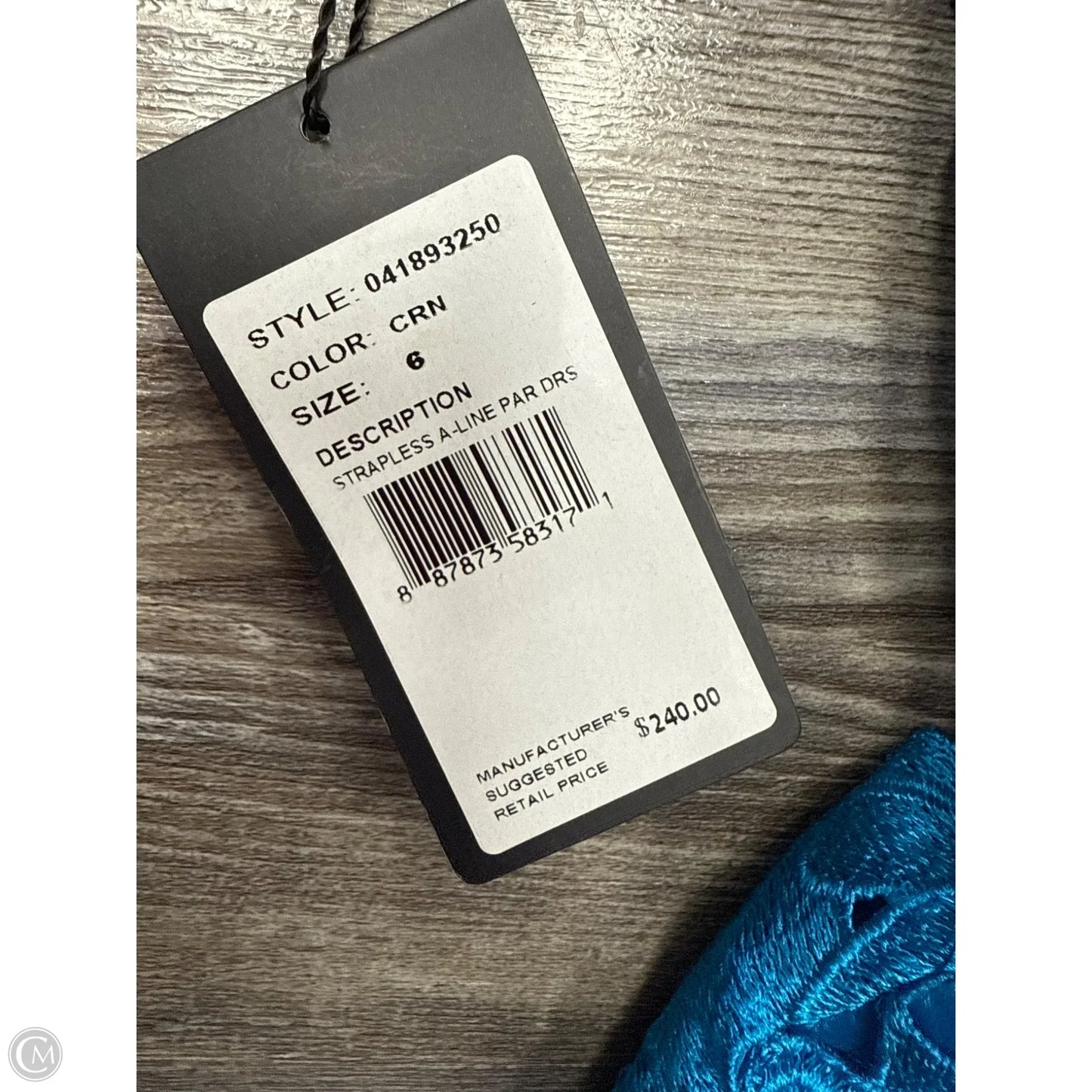 Dress Casual Short By Adrianna Papell In Blue, Size: 6