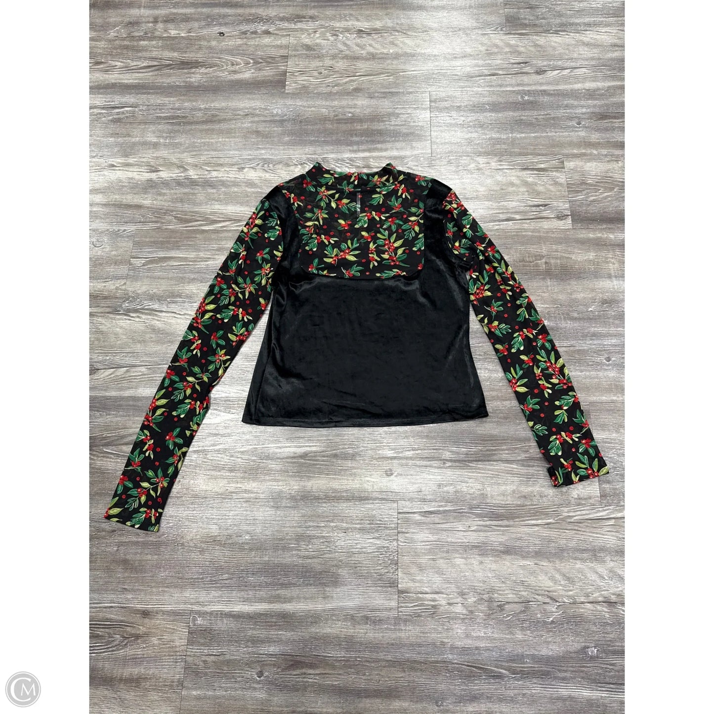 Top Long Sleeve By Free People In Black, Size: L