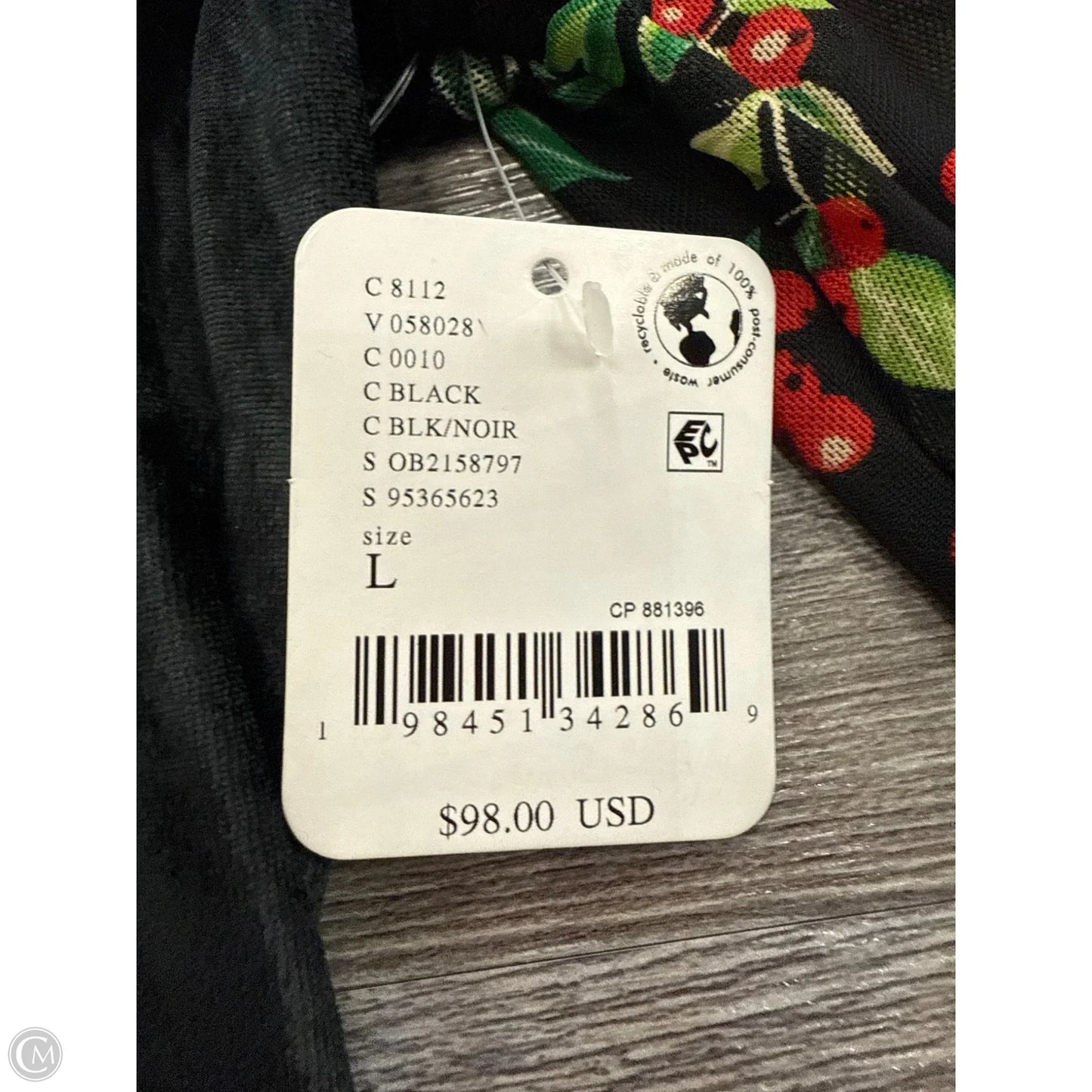 Top Long Sleeve By Free People In Black, Size: L