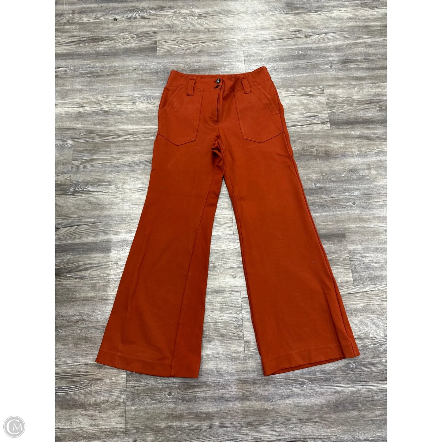 Pants Wide Leg By Maeve In Orange, Size: 10