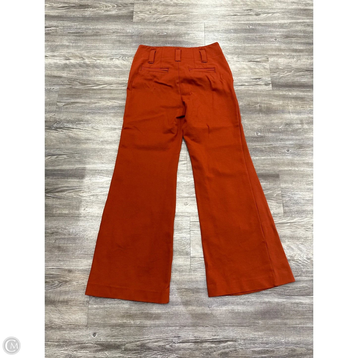 Pants Wide Leg By Maeve In Orange, Size: 10