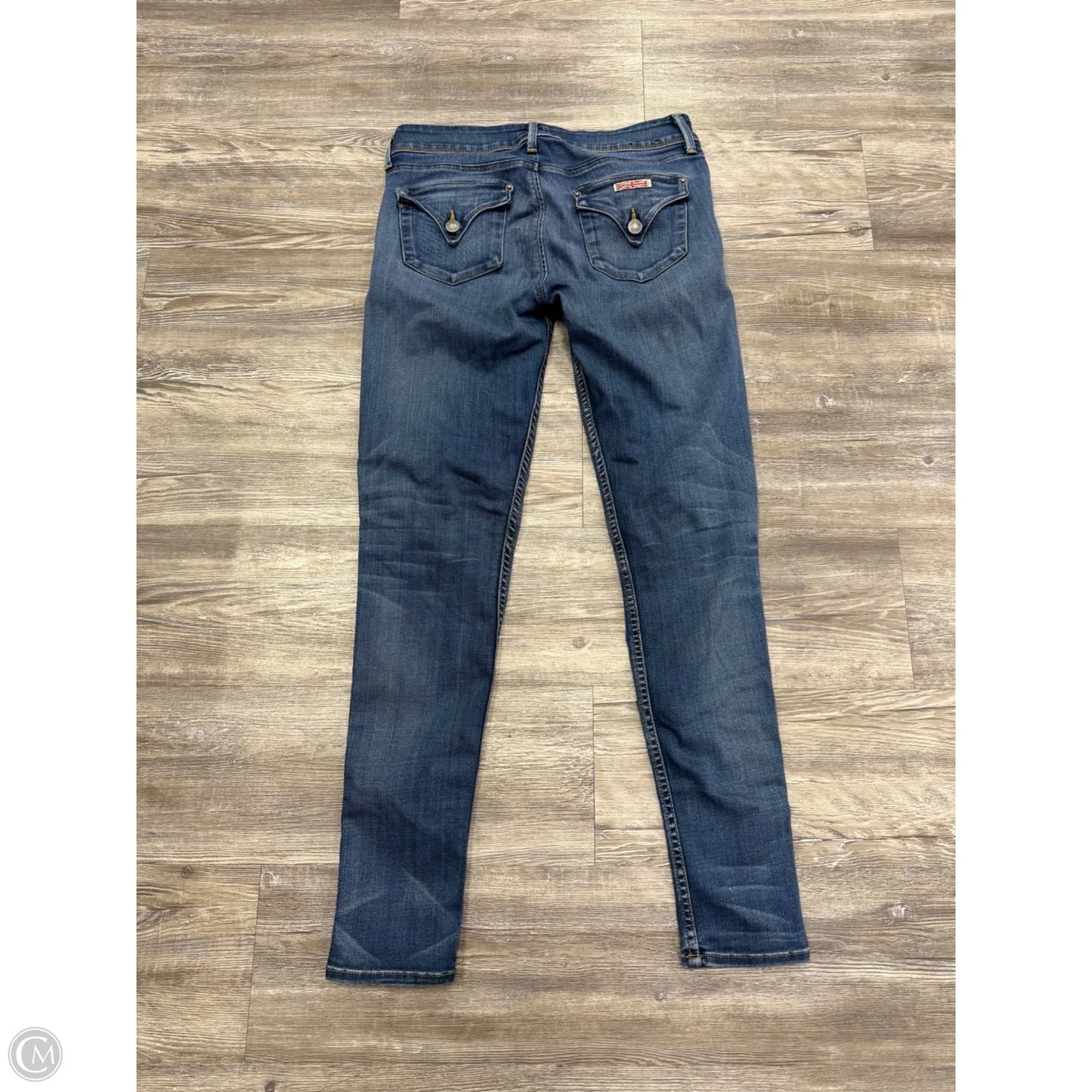 Jeans Skinny By Hudson In Blue Denim, Size: 6