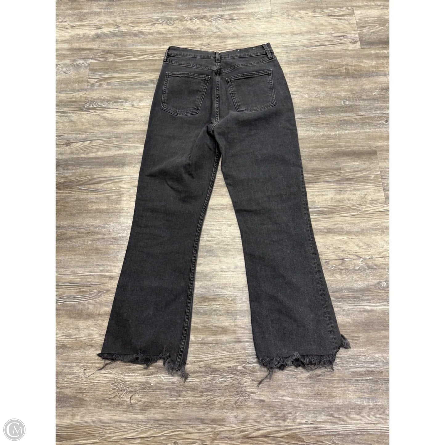Jeans Cropped By 3x1 In Black Denim, Size: 6