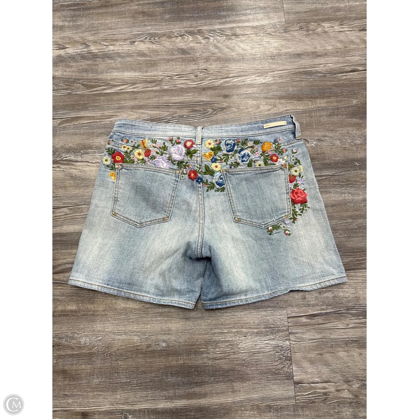 Shorts By Pilcro In Blue Denim, Size: 8