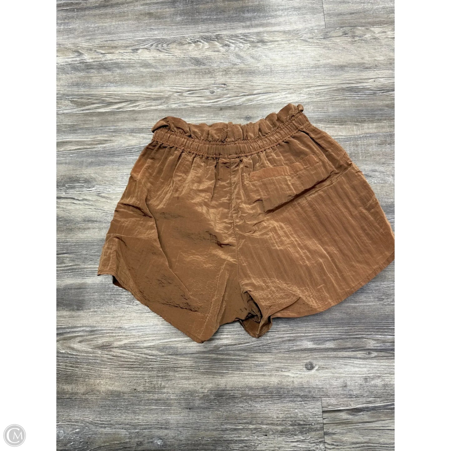 Athletic Shorts By Varley In Brown, Size: Xs