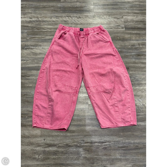 Jeans Boyfriend By Gap In Pink Denim, Size: M Petite