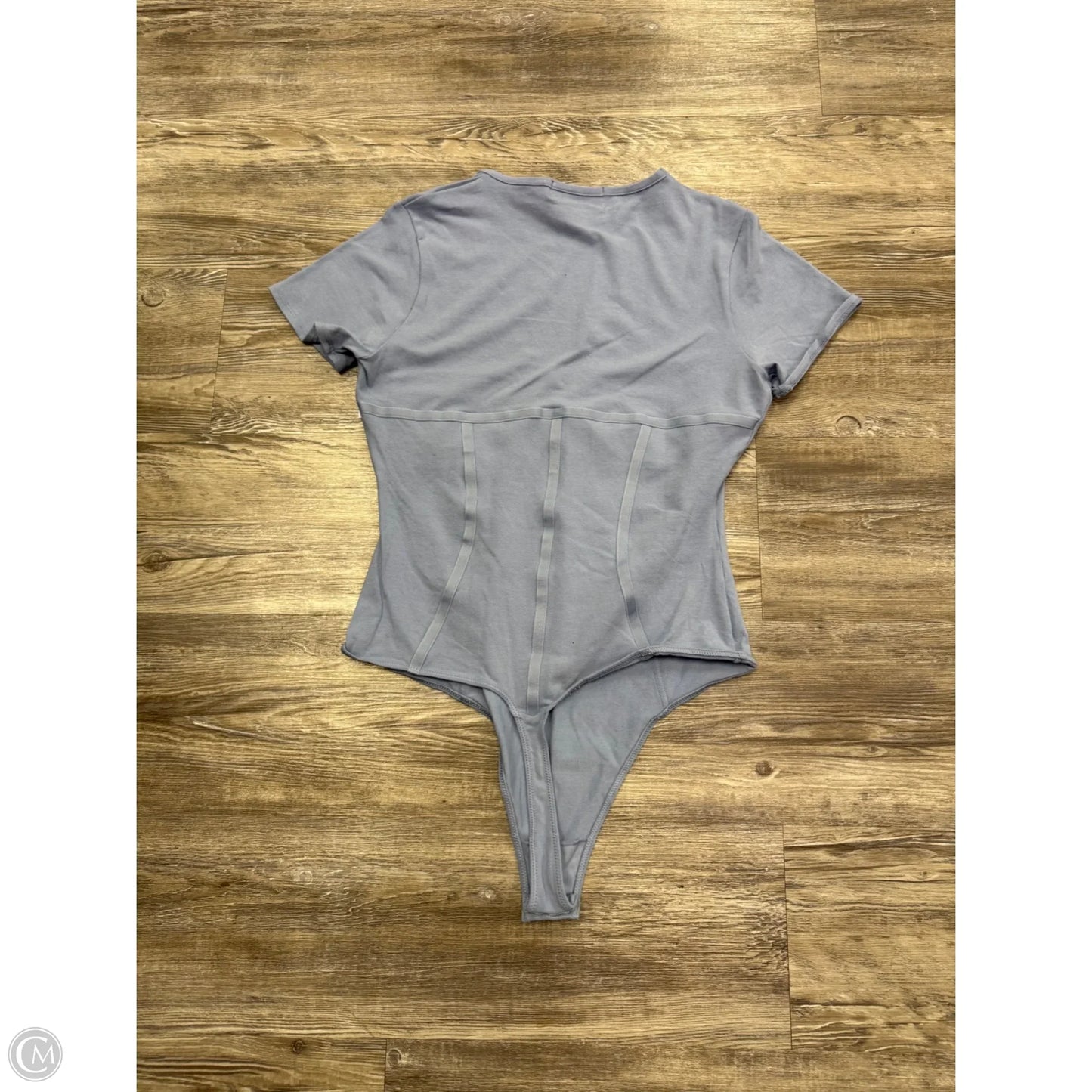 Bodysuit By Fleur Du Mal In Blue, Size: L