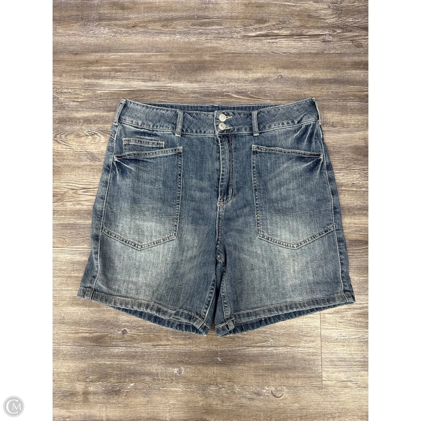 Shorts By Pilcro In Blue Denim, Size: 10