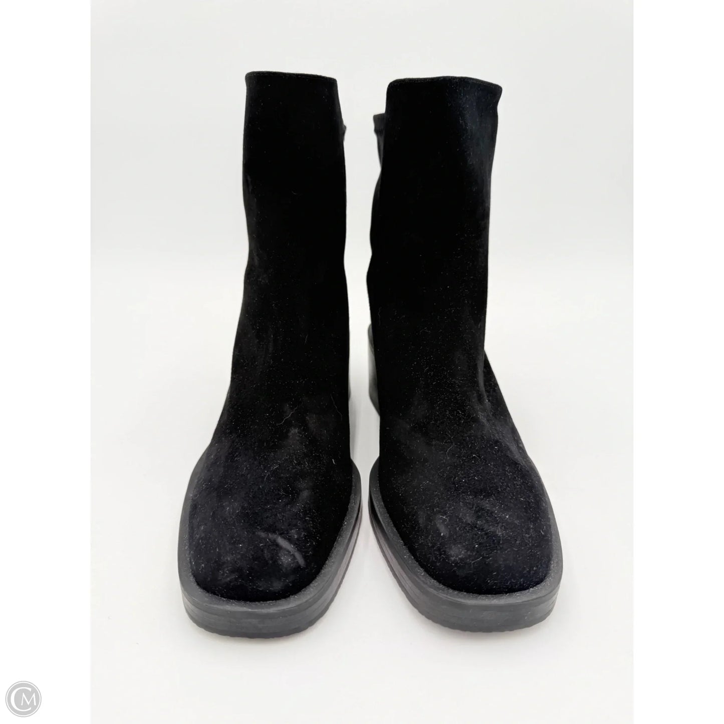Boots Designer By Stuart Weitzman In Black, Size: 6.5