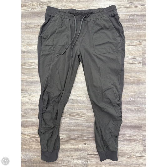 Athletic Pants By Lululemon In Grey, Size: 16
