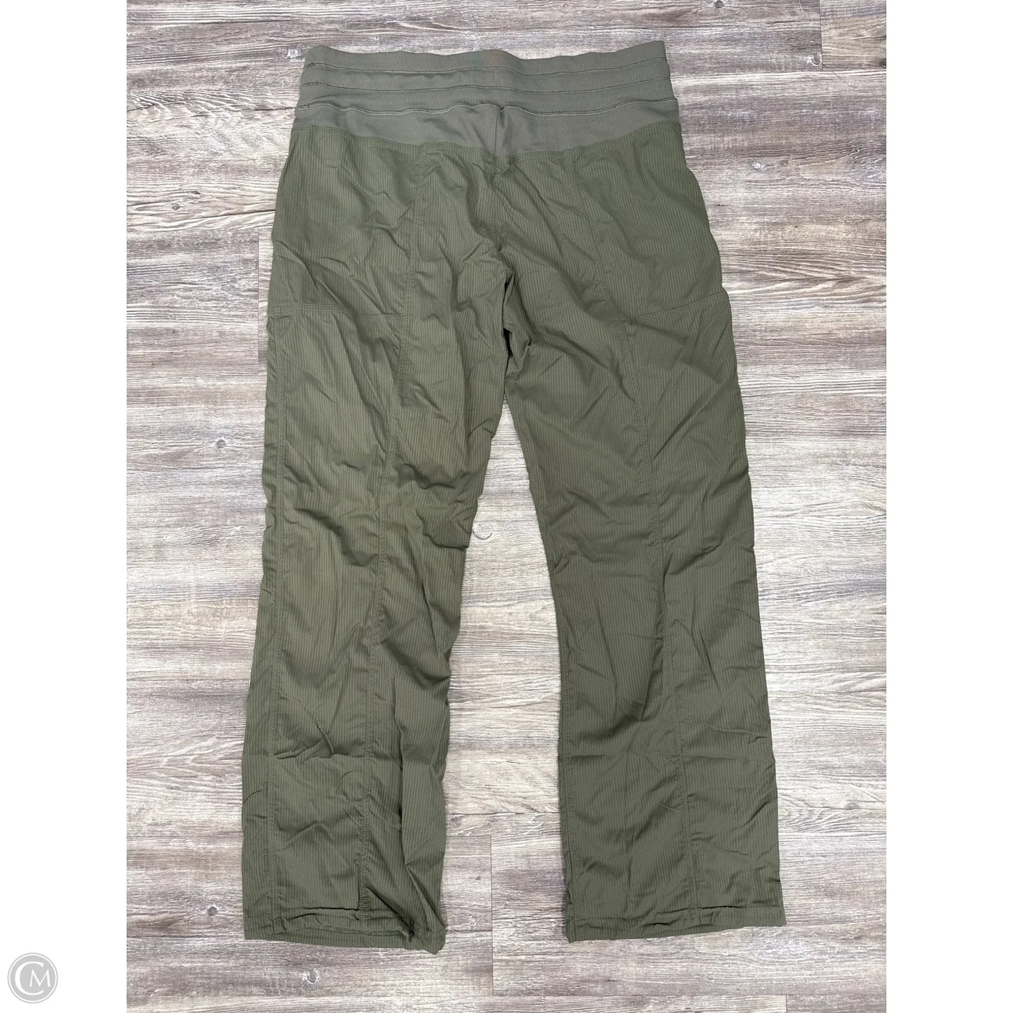 Athletic Pants By Lululemon In Green, Size: 12