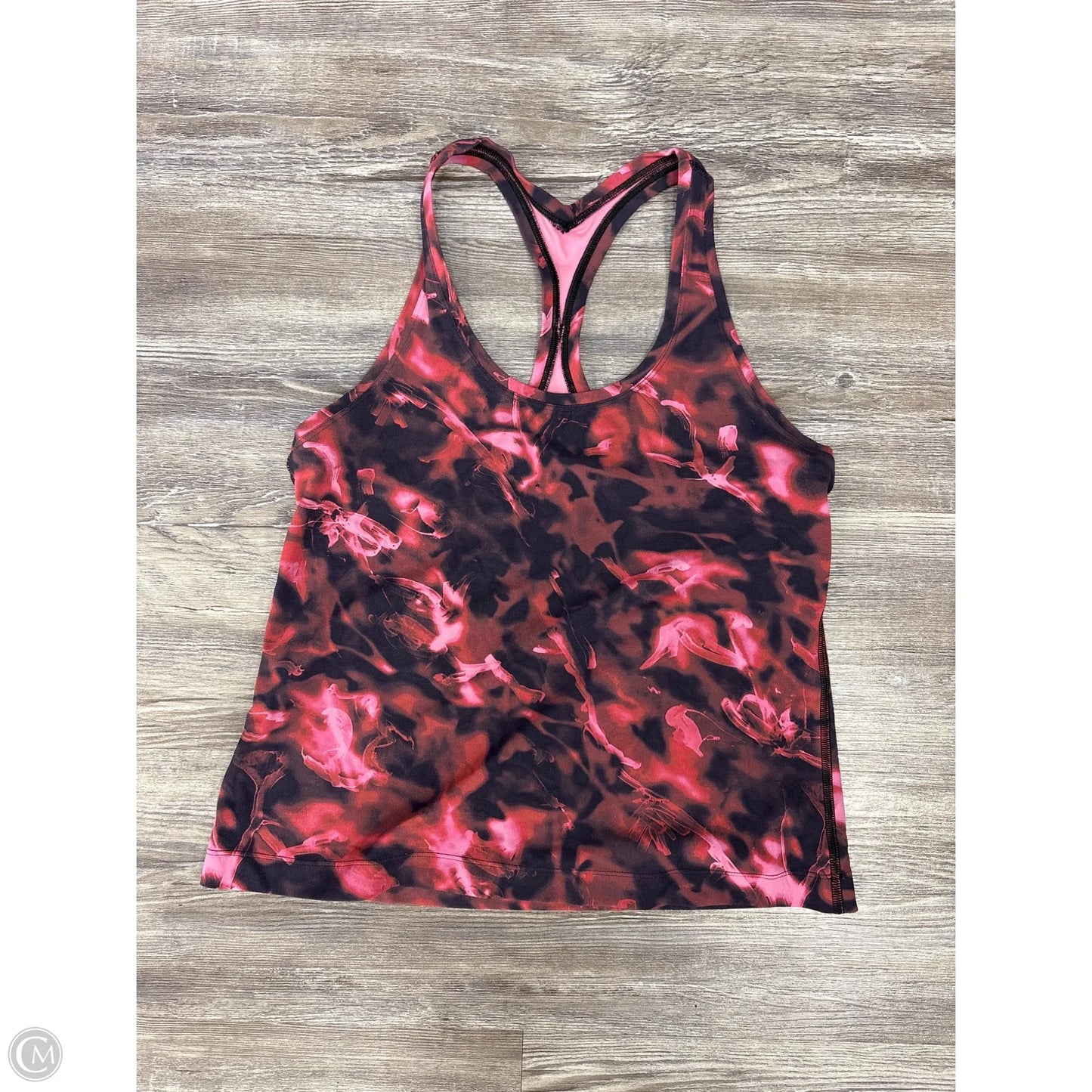 Athletic Tank Top By Lululemon In Red, Size: M